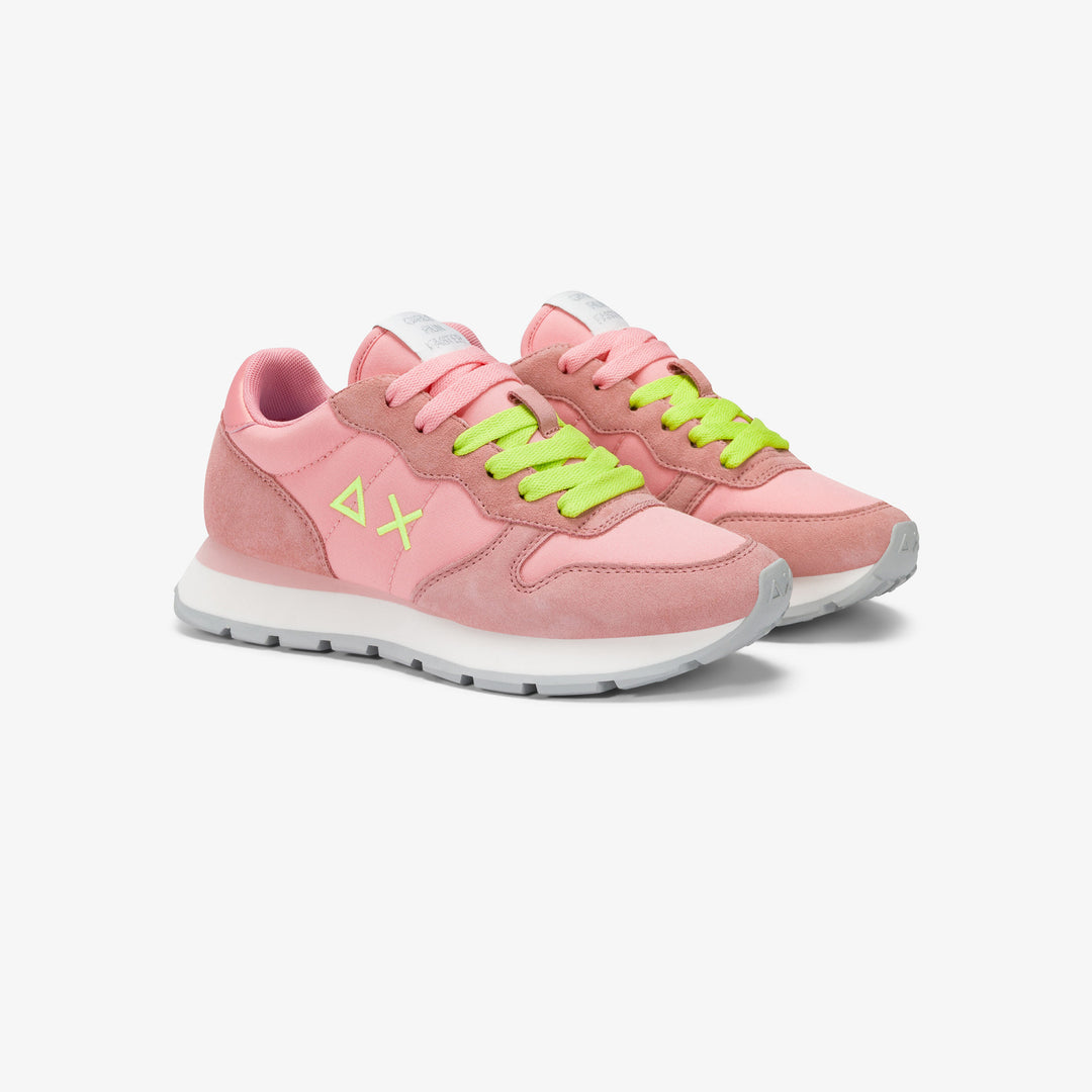 SUN68 ALLY SOLID NYLON FLAMINGO SNEAKERS FOR WOMEN