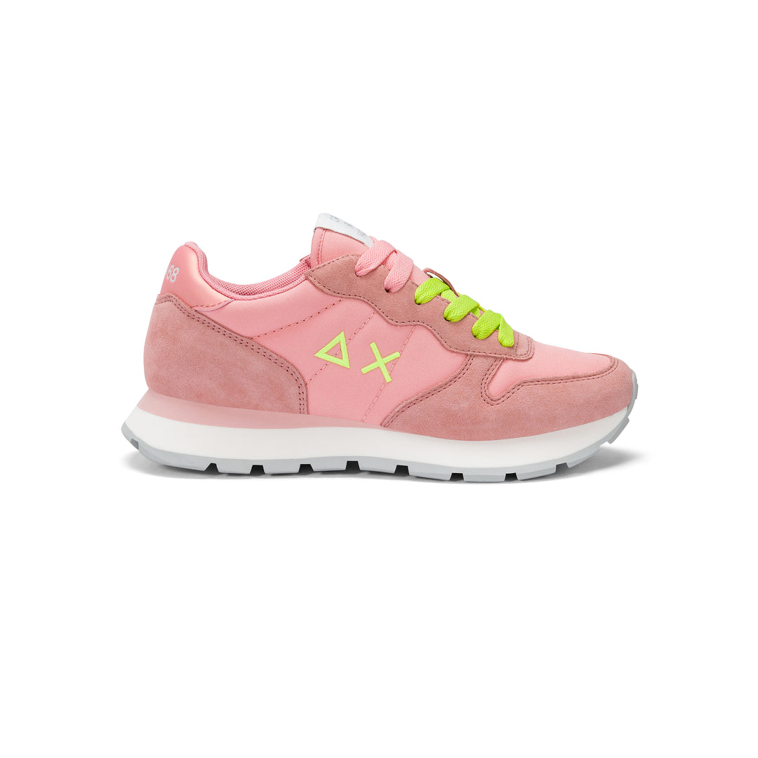 SUN68 ALLY SOLID NYLON FLAMINGO SNEAKERS FOR WOMEN