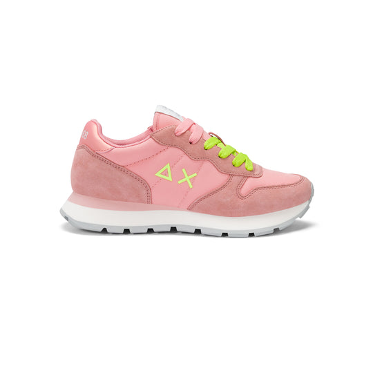 SUN68 ALLY SOLID NYLON FLAMINGO SNEAKERS FOR WOMEN
