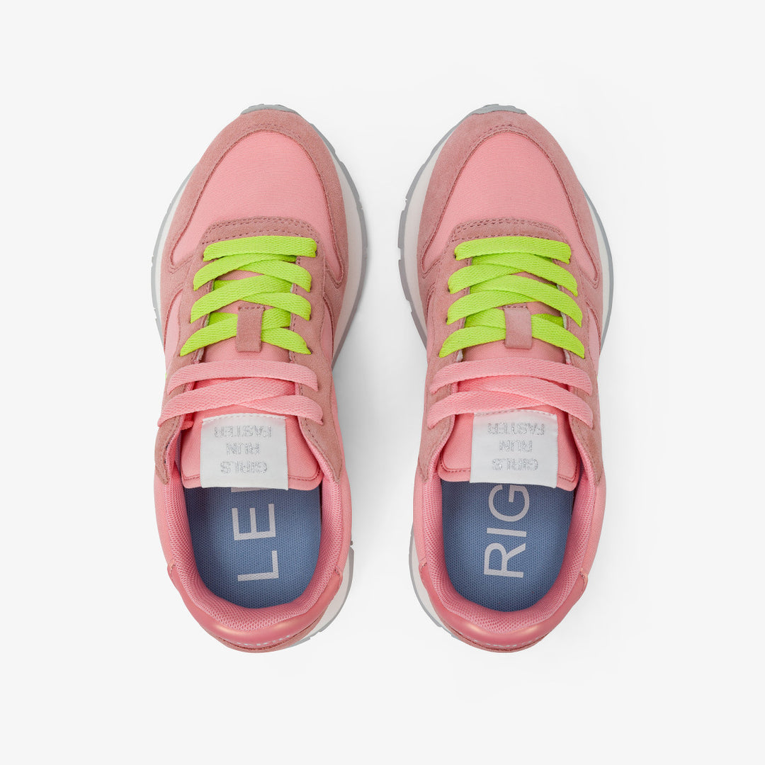 SUN68 ALLY SOLID NYLON FLAMINGO SNEAKERS FOR WOMEN