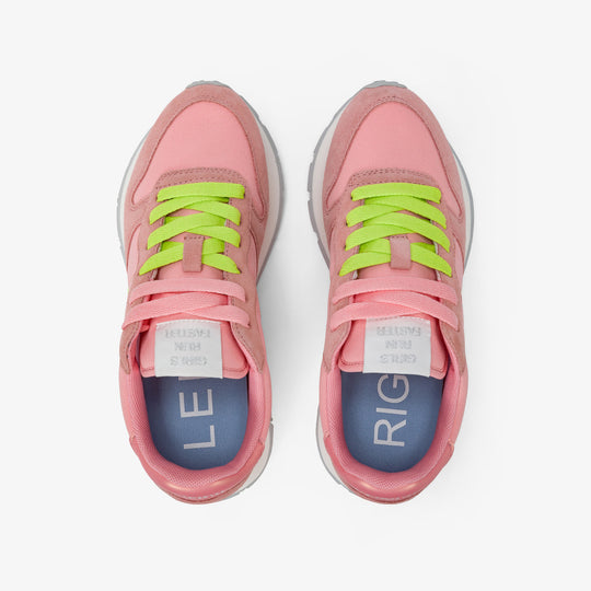 SUN68 ALLY SOLID NYLON FLAMINGO SNEAKERS FOR WOMEN