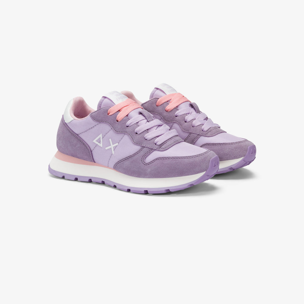 SUN68 ALLY SOLID NYLON LILLA SNEAKERS FOR WOMEN