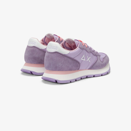 SUN68 ALLY SOLID NYLON LILLA SNEAKERS FOR WOMEN