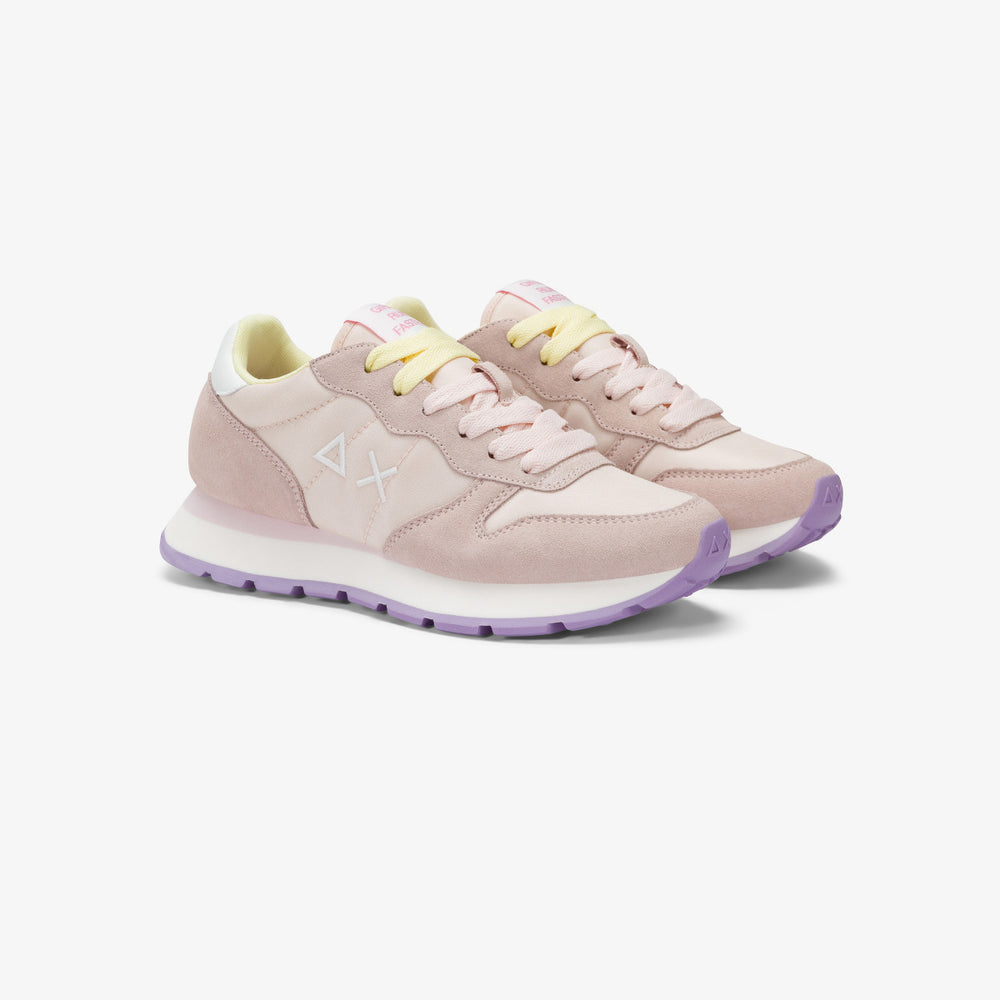 SUN68 ALLY SOLID NYLON PORCELAIN SNEAKERS FOR WOMEN