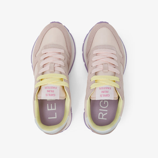 SUN68 ALLY SOLID NYLON PORCELAIN SNEAKERS FOR WOMEN