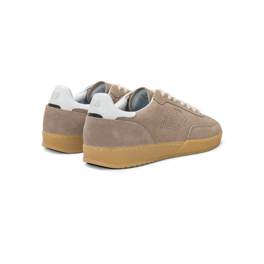 Stone grey California Sun suede sneaker