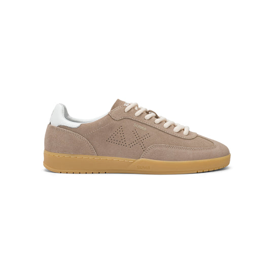 Stone grey California Sun suede sneaker