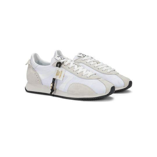 Off white Easy Runner suede and nylon sneaker