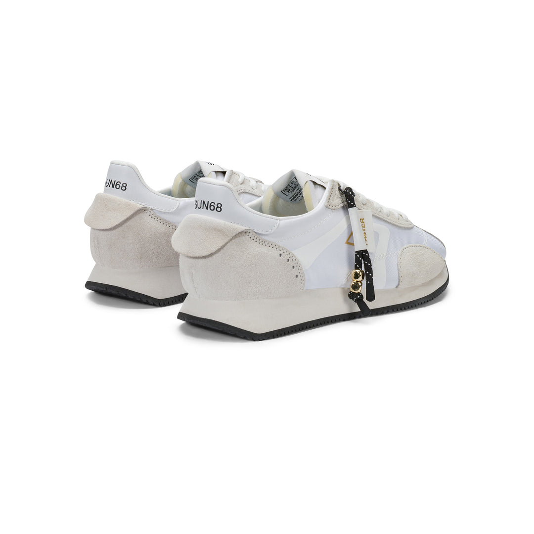 Off white Easy Runner suede and nylon sneaker