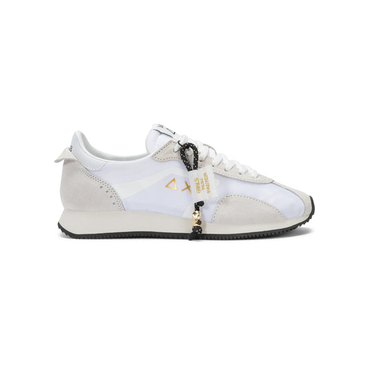 Off white Easy Runner suede and nylon sneaker