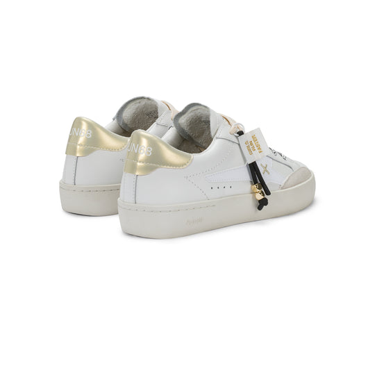 White Katy leather sneaker