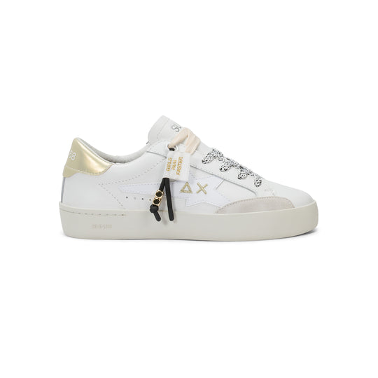 White Katy leather sneaker