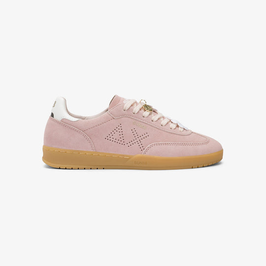 Pink California Sun suede sneaker