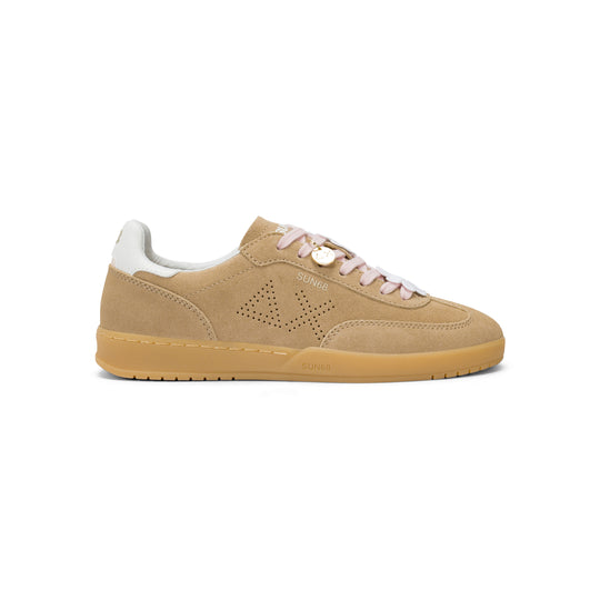 Beige California Sun suede sneaker