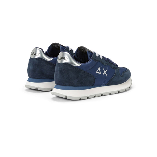 SUN68 ALLY GOLD SILVER NAVY BLUE SNEAKERS FOR TEEN GIRLS