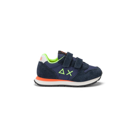 SUN68 TOM FLUO NAVY BLUE SNEAKERS FOR BABY BOYS
