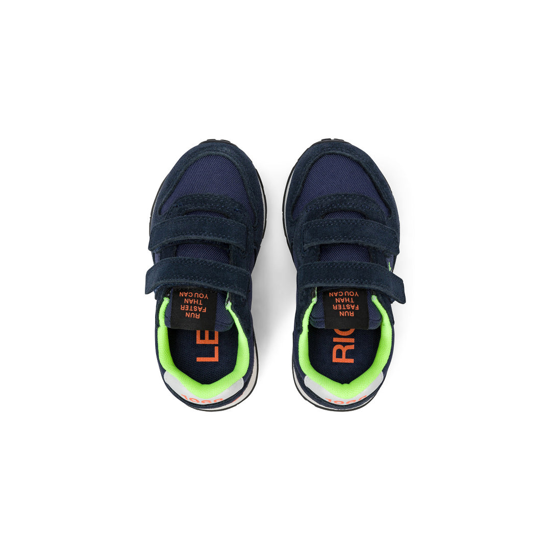 SUN68 TOM FLUO NAVY BLUE SNEAKERS FOR BABY BOYS