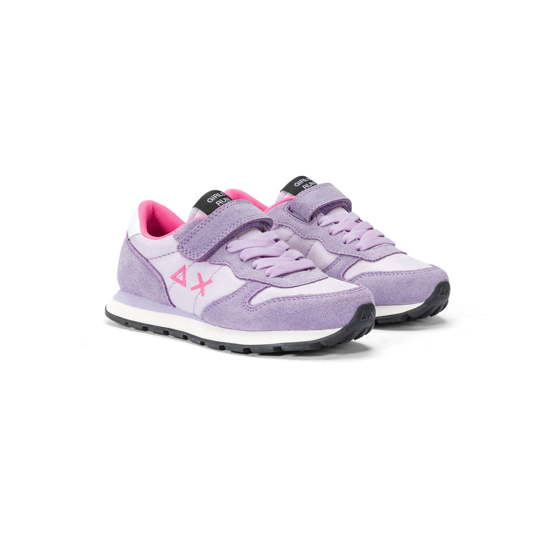 SUN68 ALLY SOLID NYLON LILLA SNEAKERS FOR GIRLS