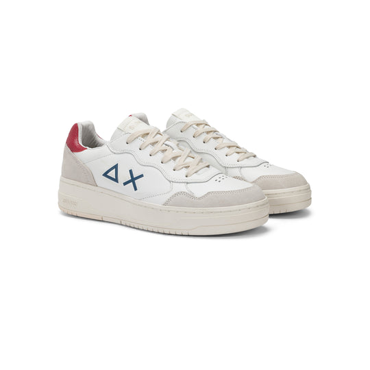 BORDEAUX BIG BASKET LEATHER SNEAKER