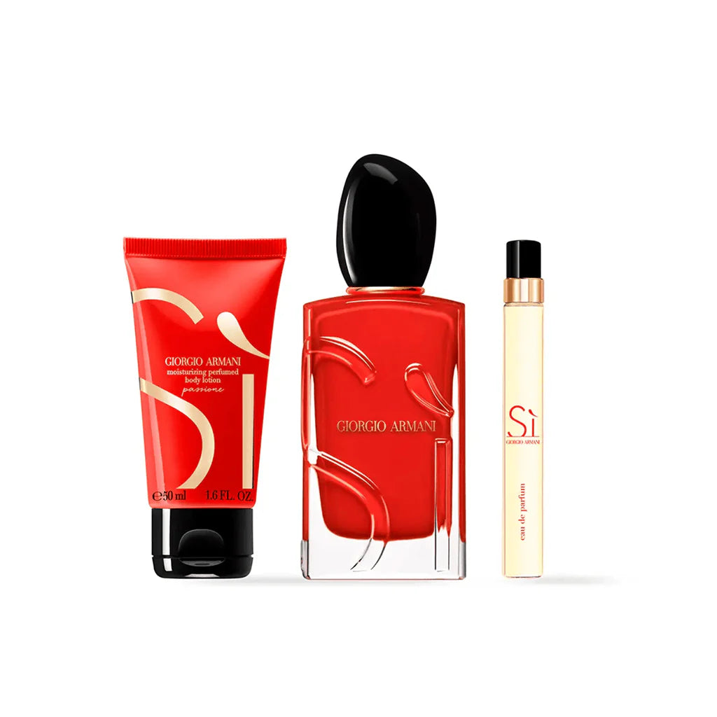 Si Passione Eau de Parfum 100ml + 10ml + 50ml Body Lotion Set