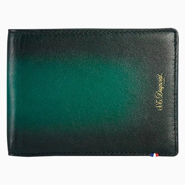 Atelier Green Leather Wallet 6CC Slots - 190430 - MYHOLDAL LEBANON