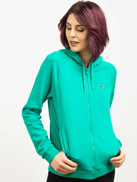 Women's Lacoste SPORT Fleece Zip Tennis Hoodie - SF2126