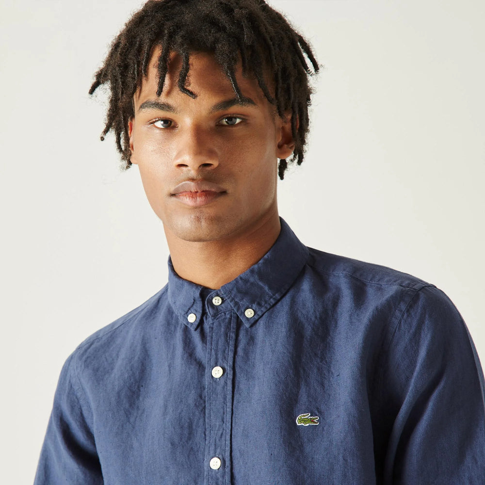 Men's Regular Fit Linen Shirt