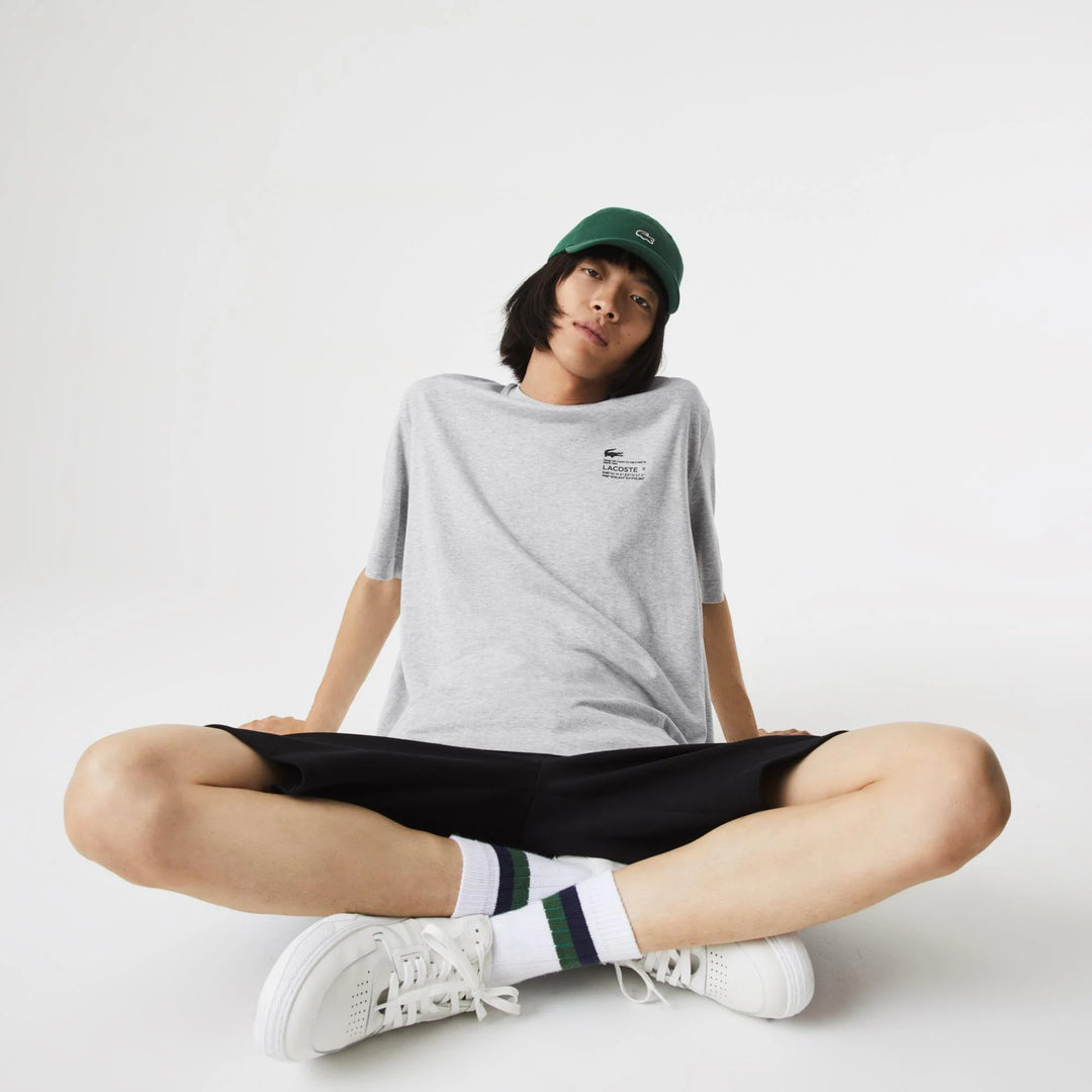 Men's Lacoste Print Loose Fit T-Shirt
