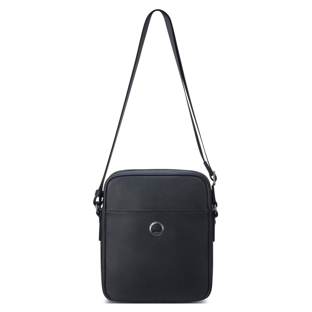 Delsey Unisex Lepic Crossbody Sling Bag Black