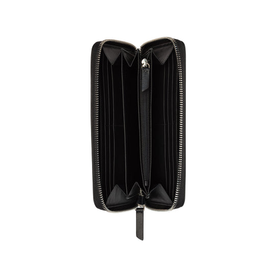 LE CUIR LISSE PORTEF. LONG ZIP
