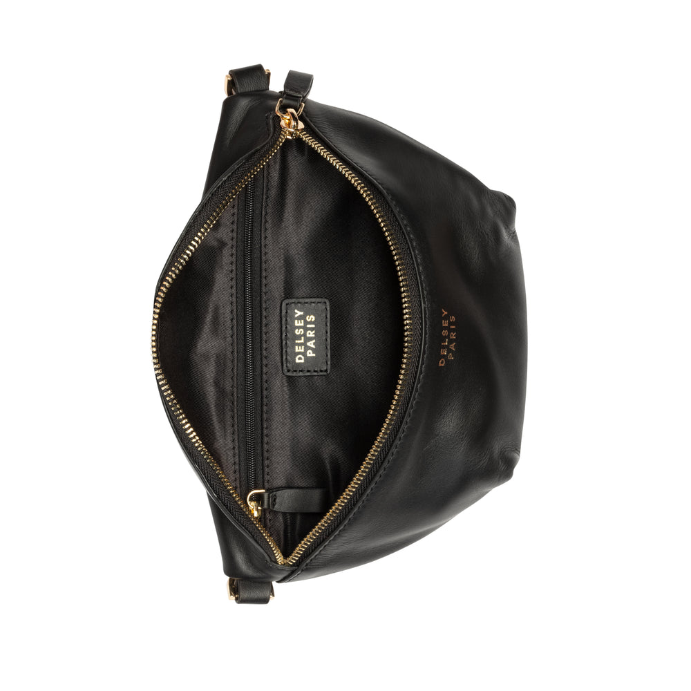 LE CUIR LISSE SAC BANANE