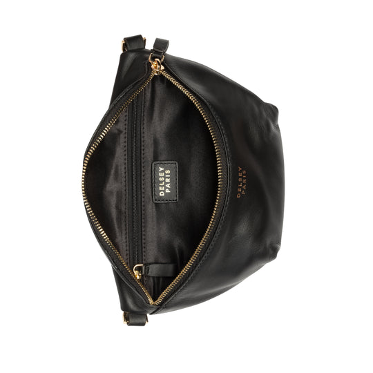 LE CUIR LISSE SAC BANANE