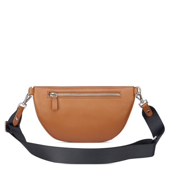 LE CUIR LISSE SAC BANANE