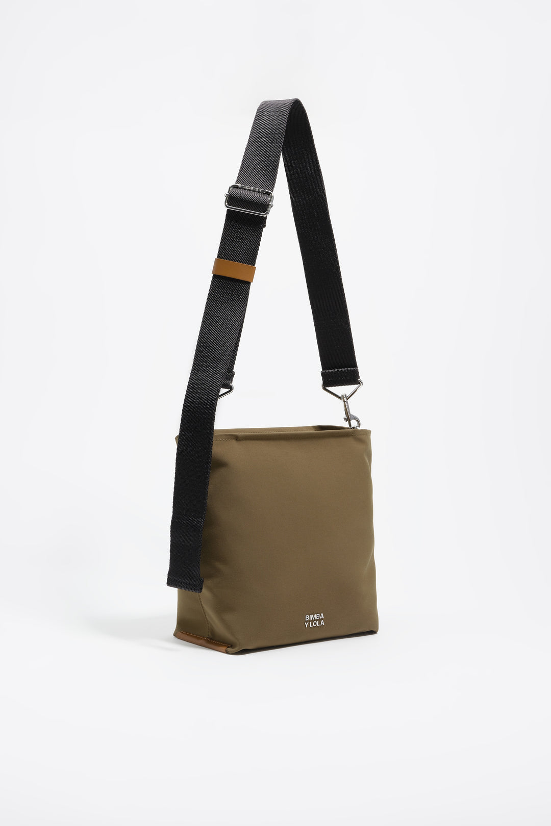 Olive nylon Carlino bag