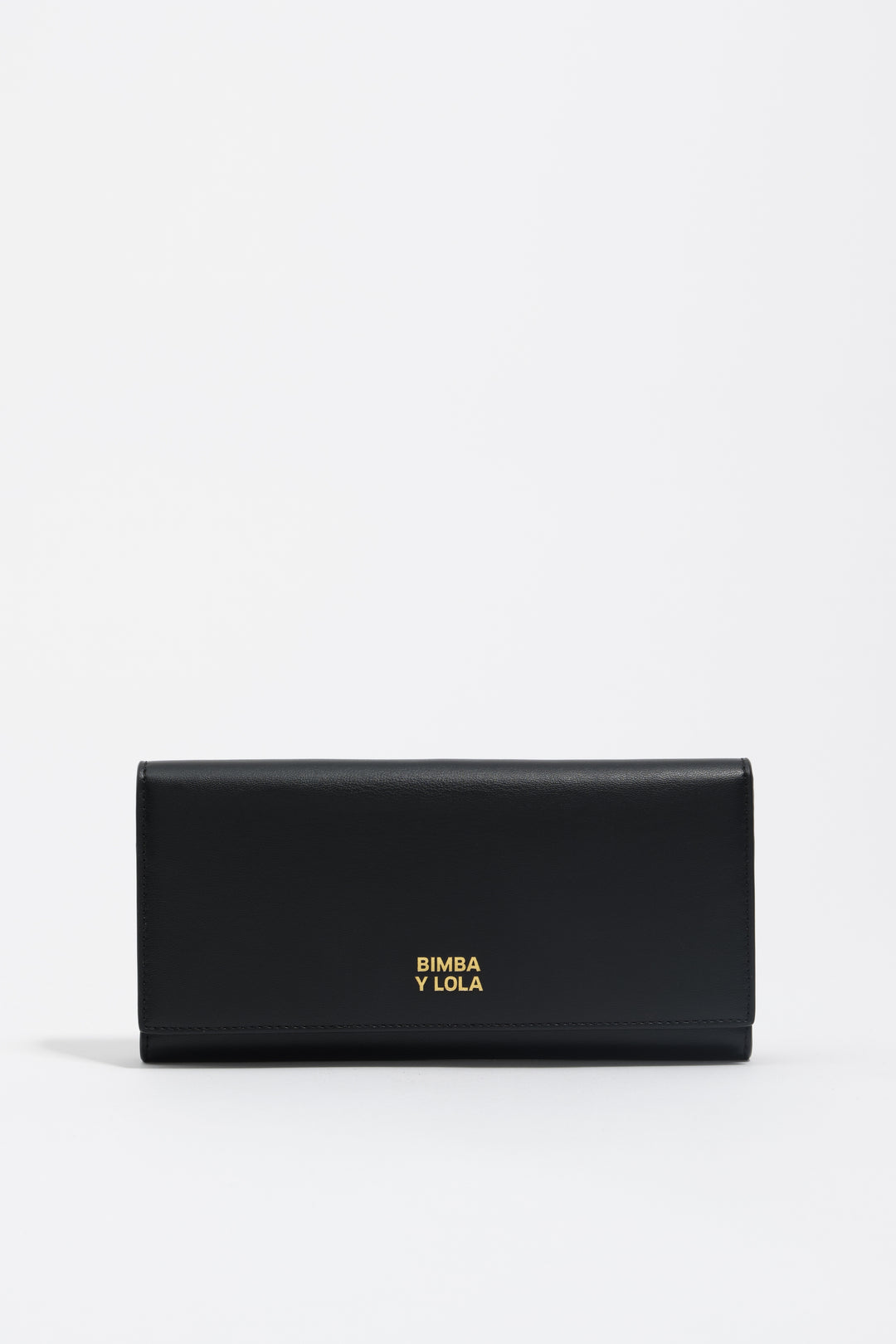 Black leather continental wallet - MYHOLDAL LEBANON