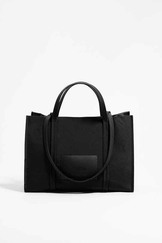 Large black nylon shopper bag - MYHOLDAL LEBANON