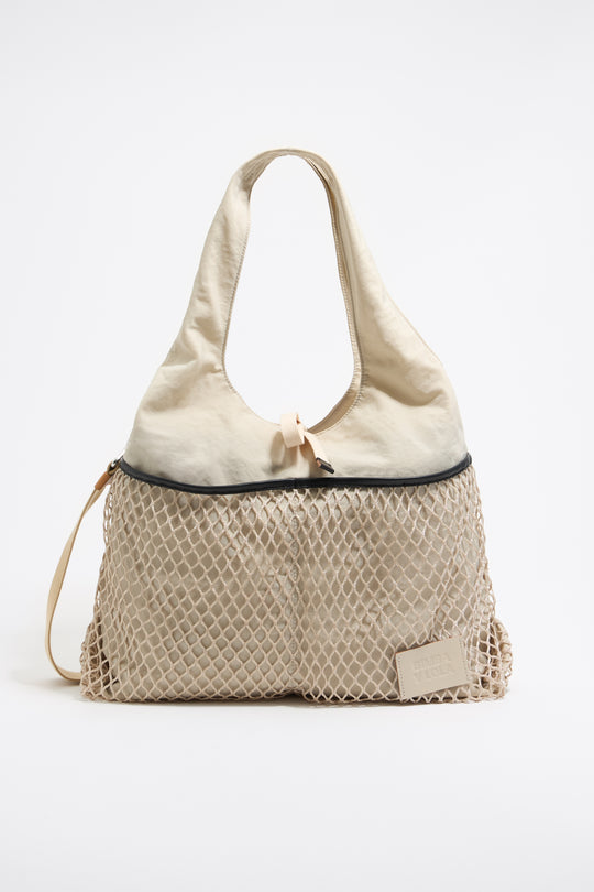 Large stone white nylon Paper Bag