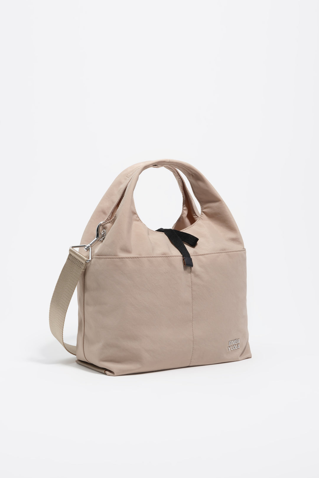 Medium stone nylon Paper bag