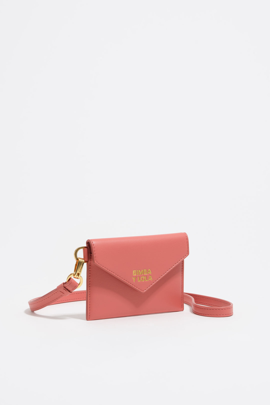 Bubblegum pink leather coin purse