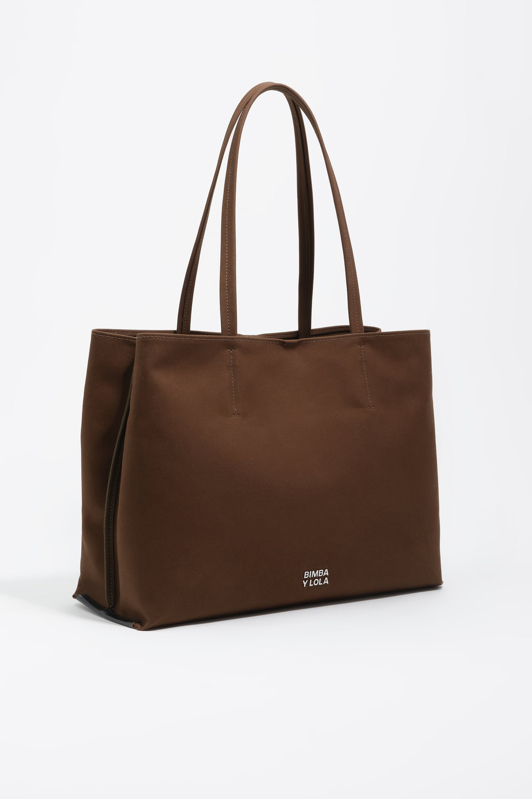 Dark khaki nylon Chihuahua shopper bag