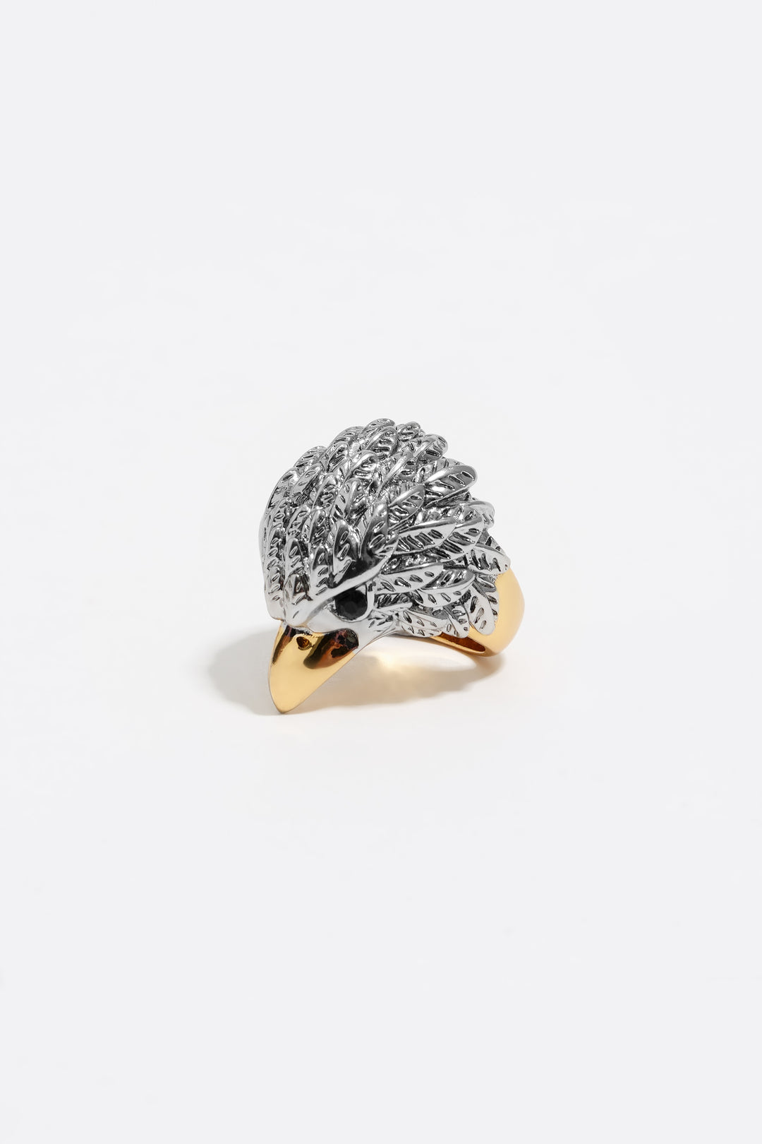 Silver eagle ring