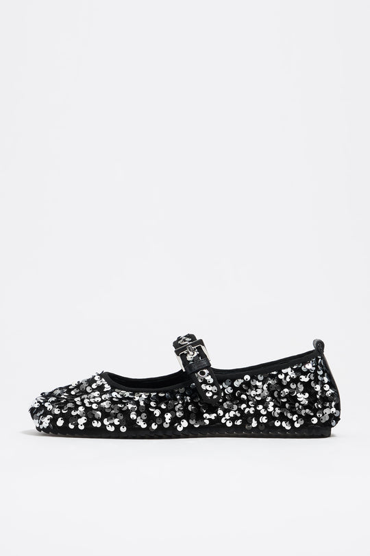 Sequin ballerina