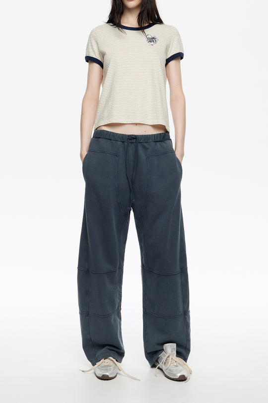 Grey-blue joggers