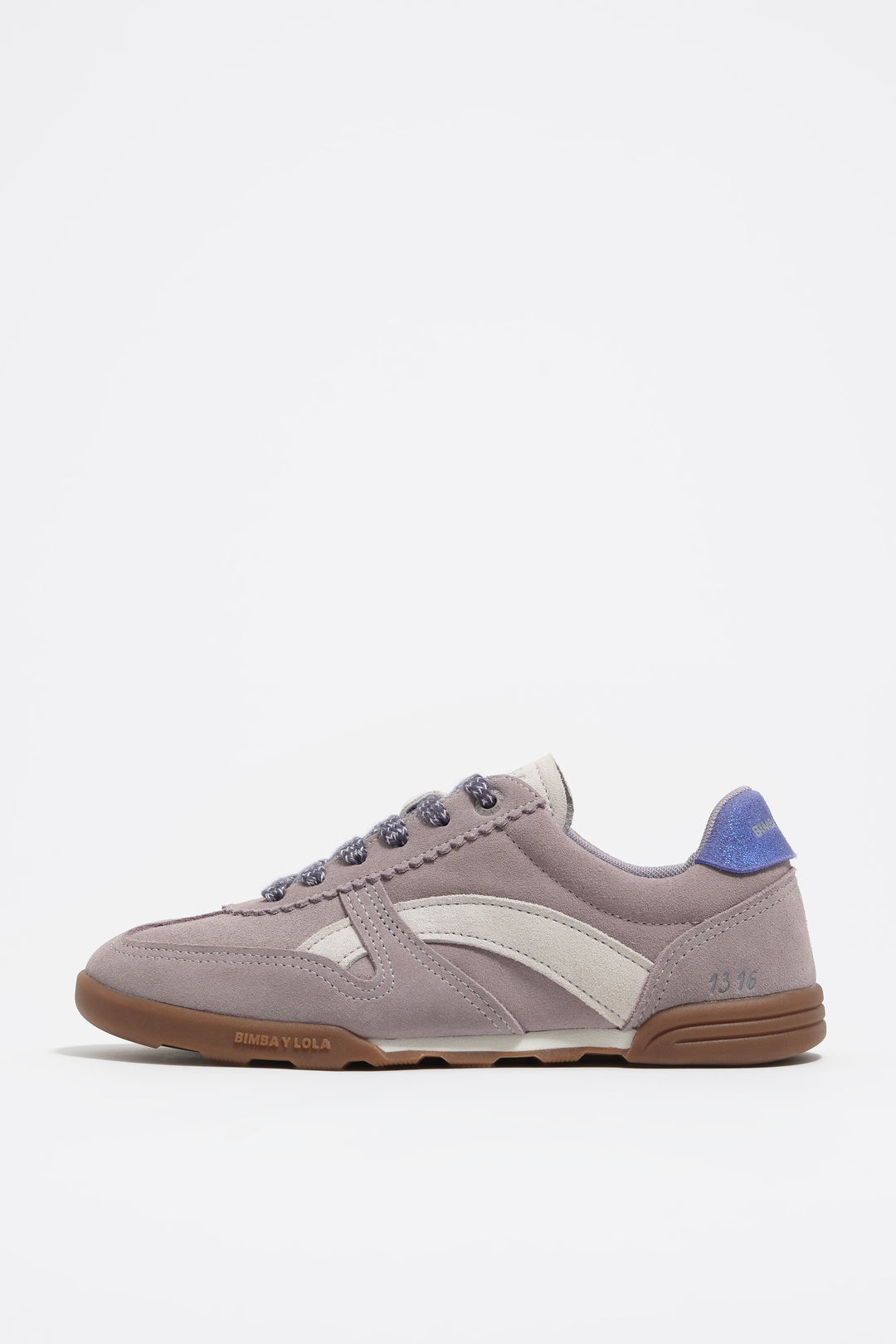 Lilac split leather 13 16 Indoor sneaker