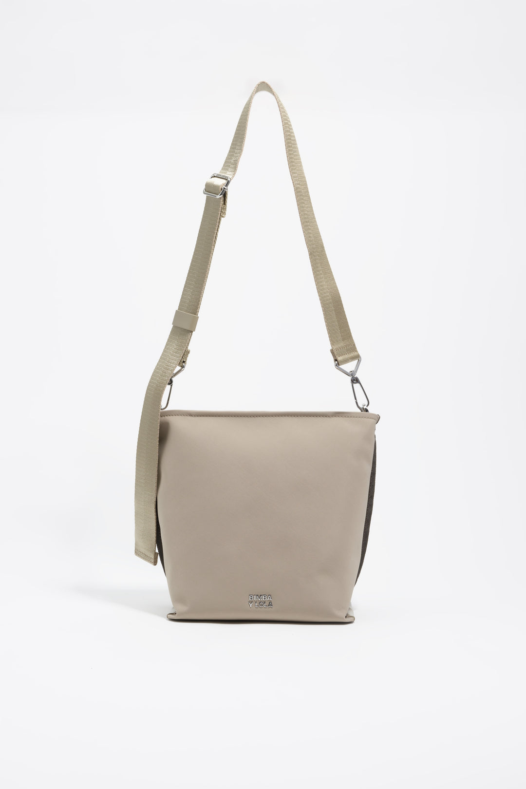 Stone nylon crossbody bag