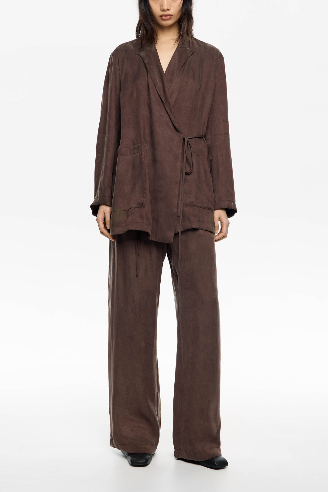 Brown fluid jacket