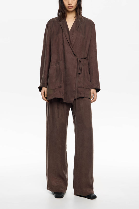 Brown fluid jacket