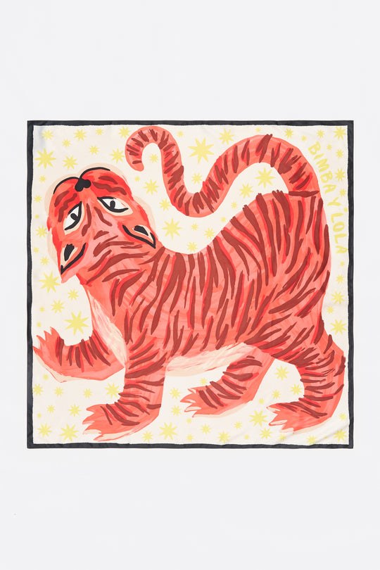 Coral tiger sketch drawn - MYHOLDAL LEBANON