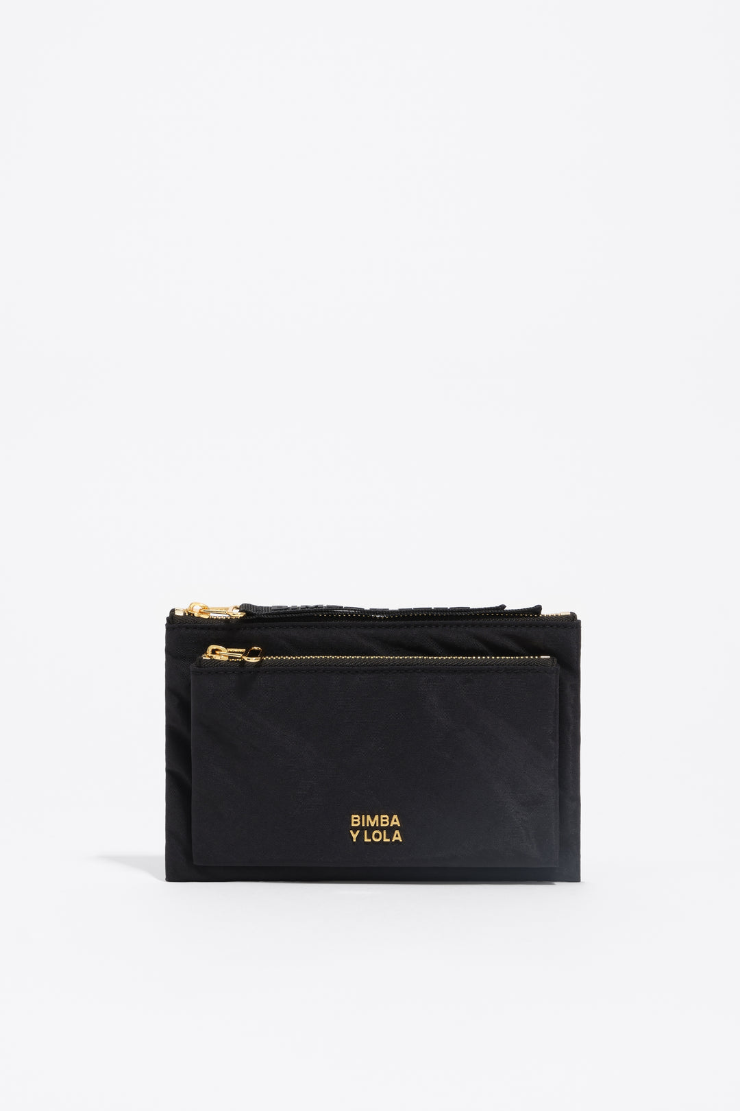 Black nylon Pocket purse
