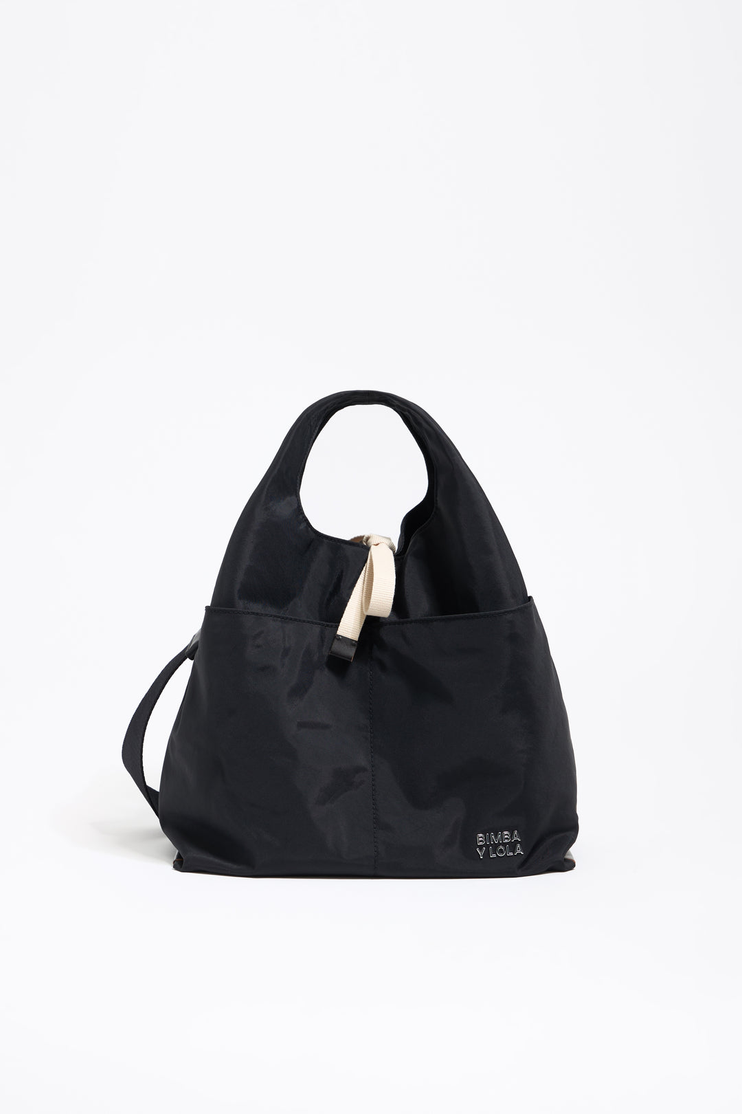 Medium black nylon Paper bag